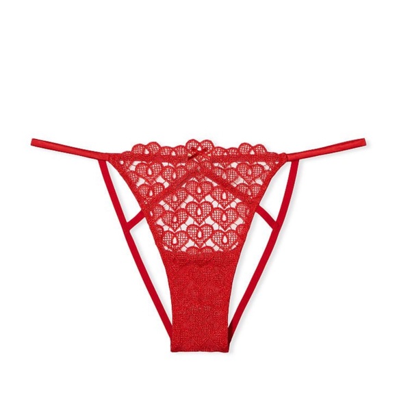 Victoria’s Secret
Sweetheart Lace Ouvert Cheeky Panty♥️
Red Lipstick
X - Picture 2 of 14